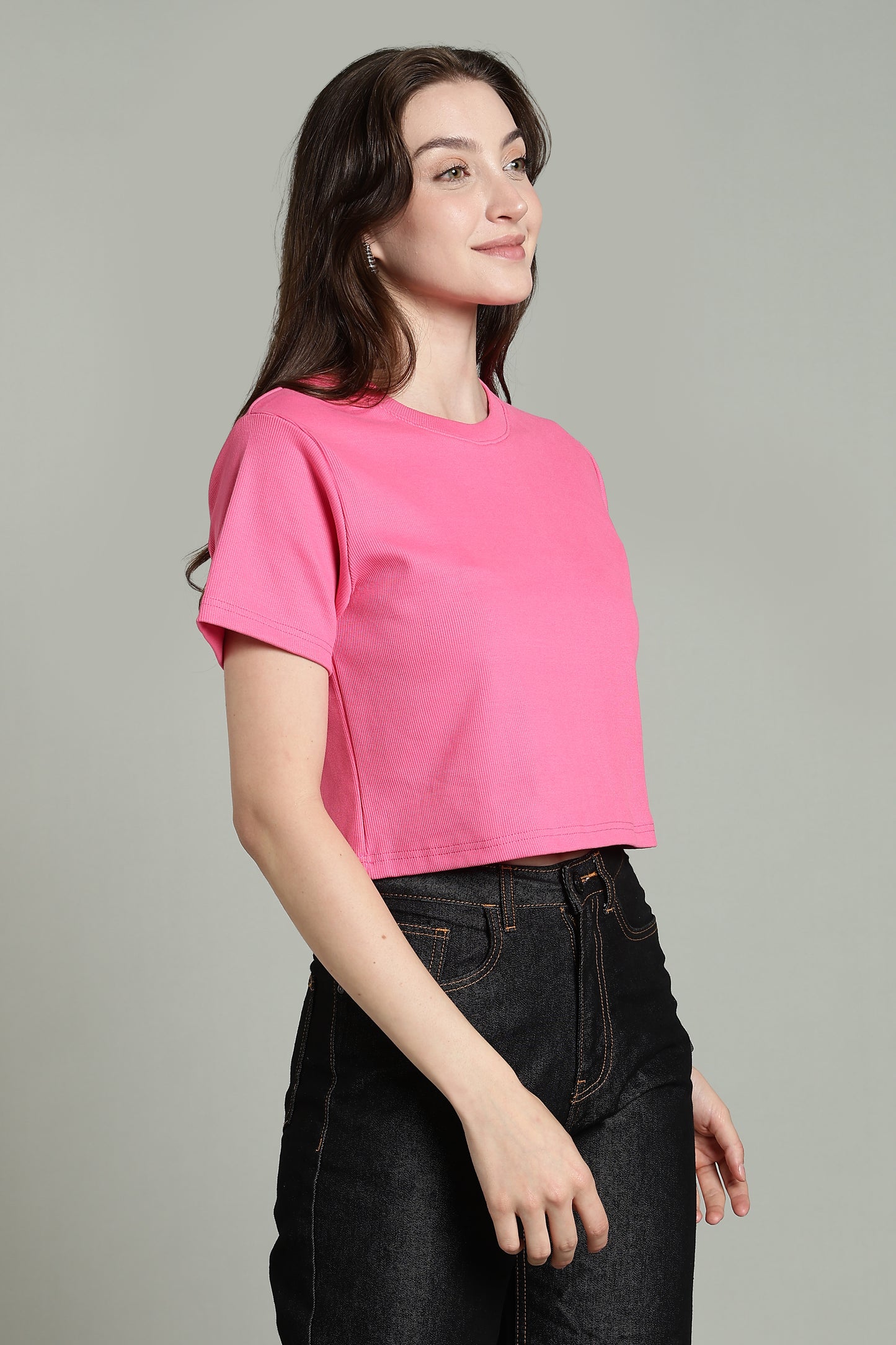 Pink - Crop Tops