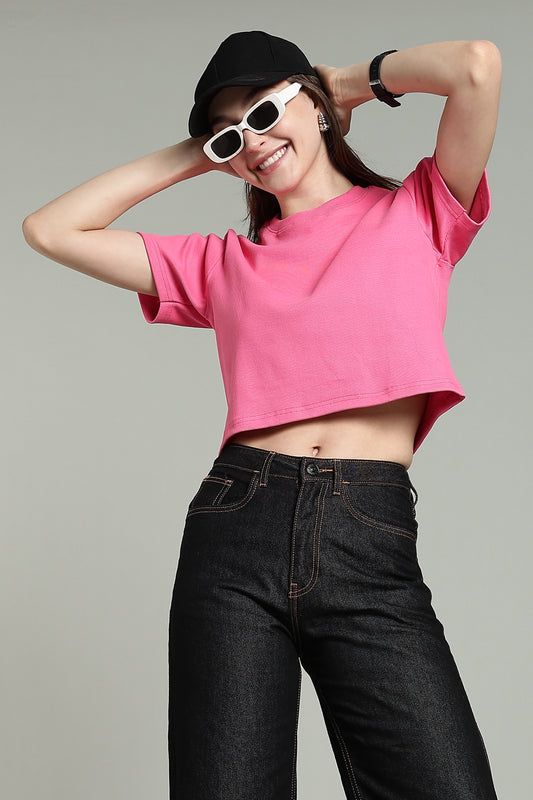 Pink - Crop Tops