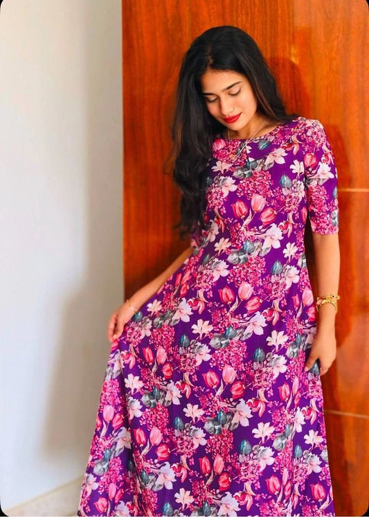 Purple Bloom - Garden Florals