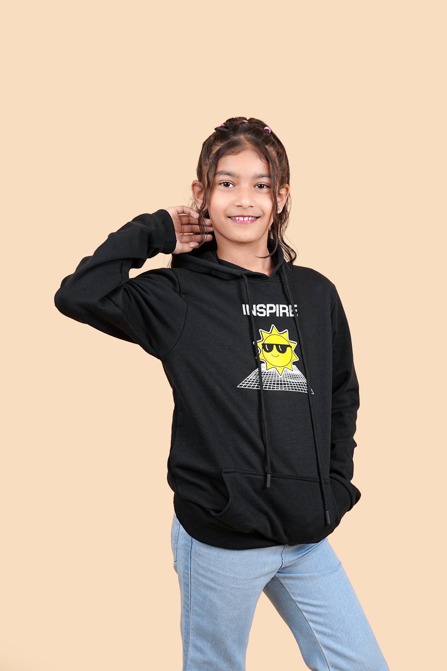 Bundle of 2 Hoodies (1 Black + 1 any color)