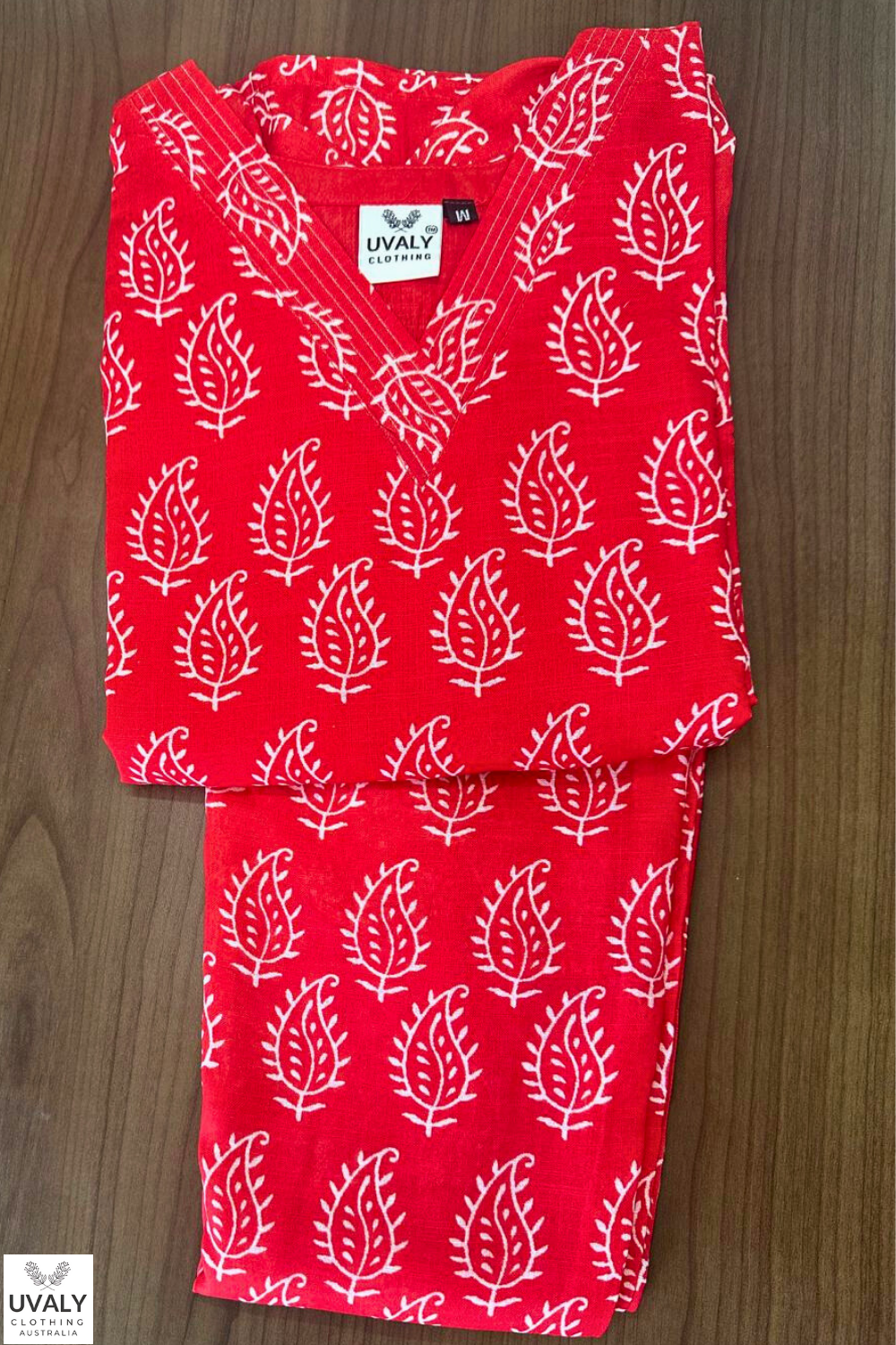 Women's Co-ord - Red | Premium Blend
