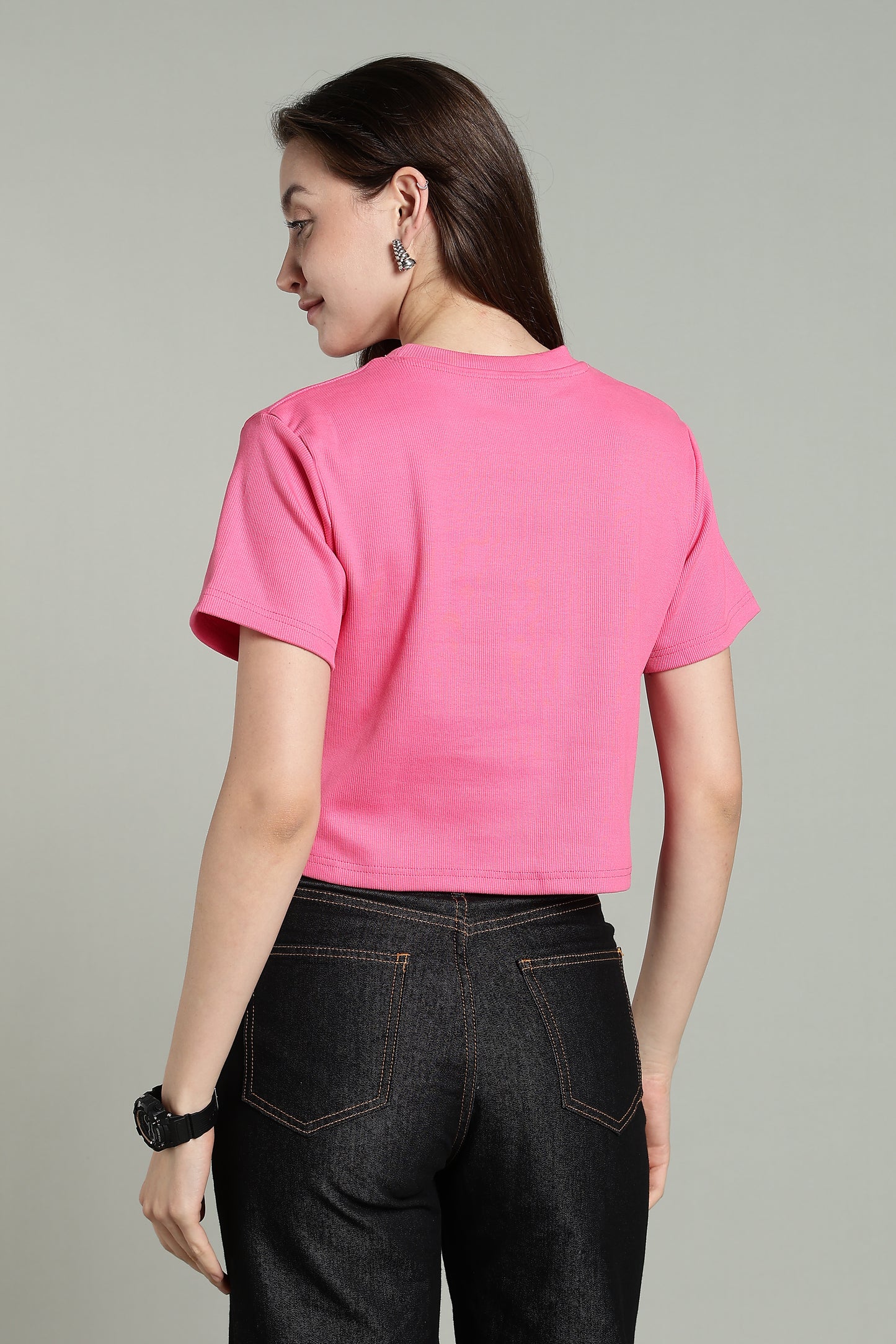Pink - Crop Tops