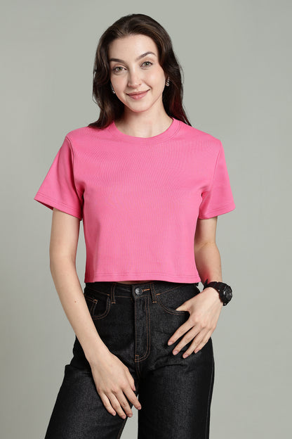 Pink - Crop Tops