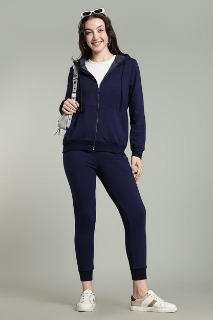 Navy - Zip Jogger Set