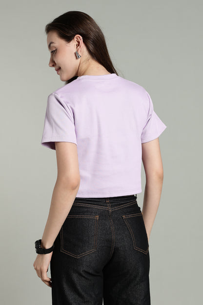 Purple - Crop Tops