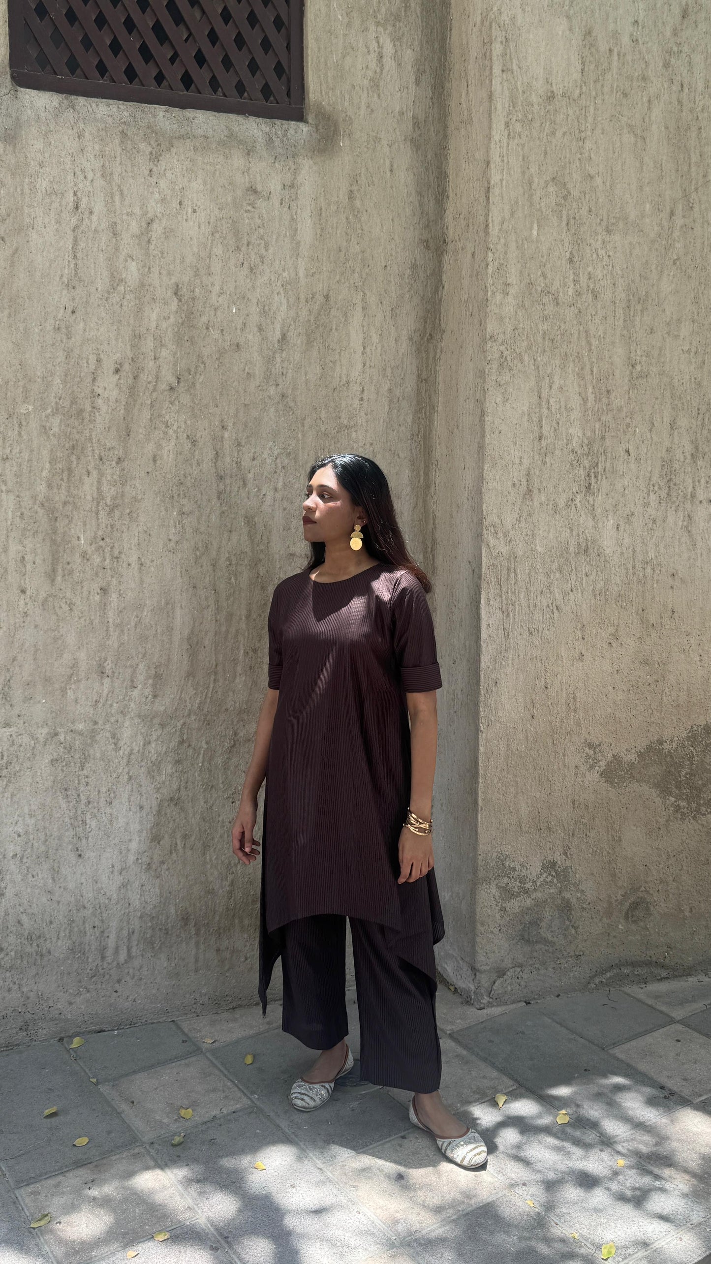 Women Co-ord- Dark Brown