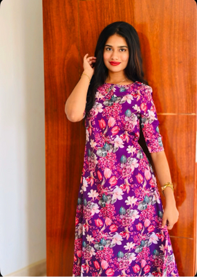 Purple Bloom - Garden Florals